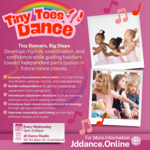 Tiny Toes (Toddler Dance Class)