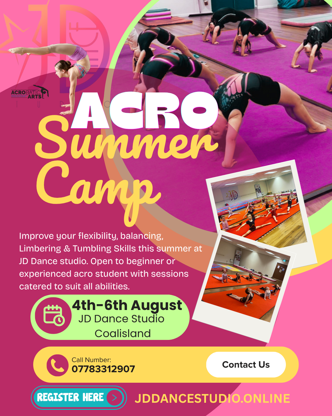ACRO SUMMER CAMP 2026